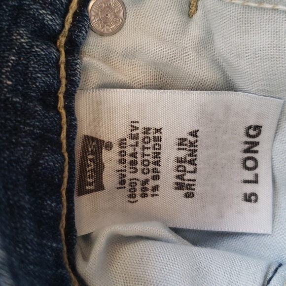 WOMENS JEANS LEVIS SUPERLOW BOOTCUT SIZE 5 LONG - Picture 3 of 4
